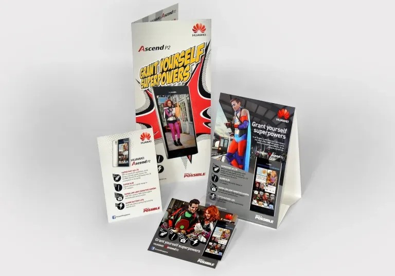 Huawei — technology marketing collateral